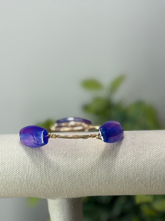 The Indigo Bangle