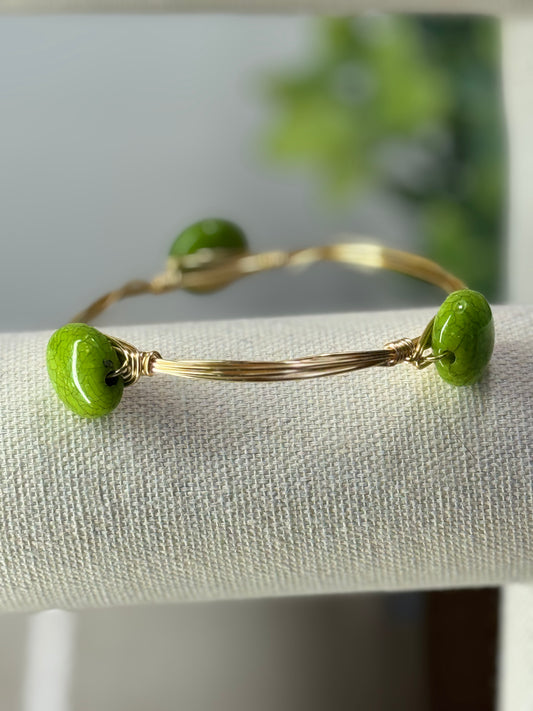 The Green Apple Bangle