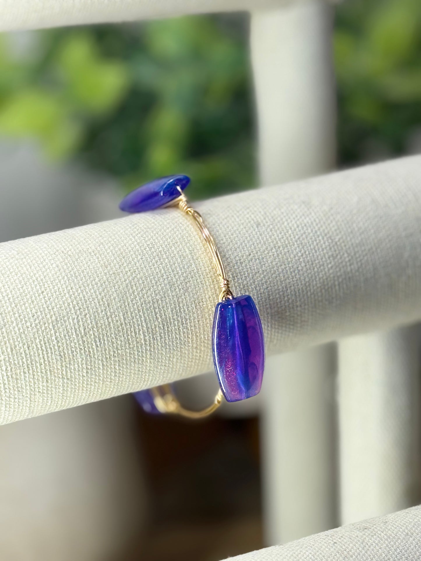 The Indigo Bangle
