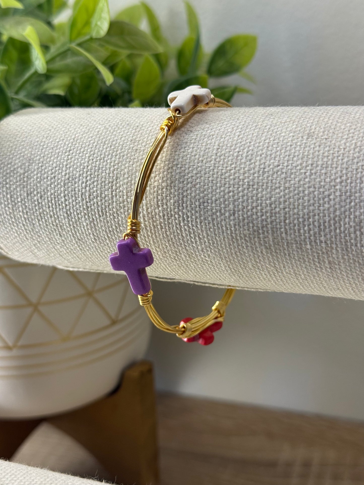 The Mini Cross Bangle