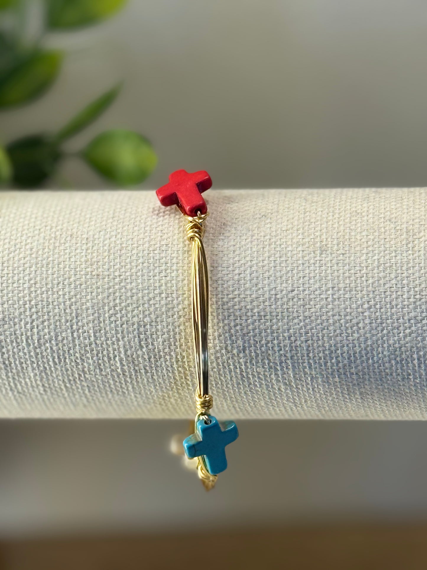The Mini Cross Bangle