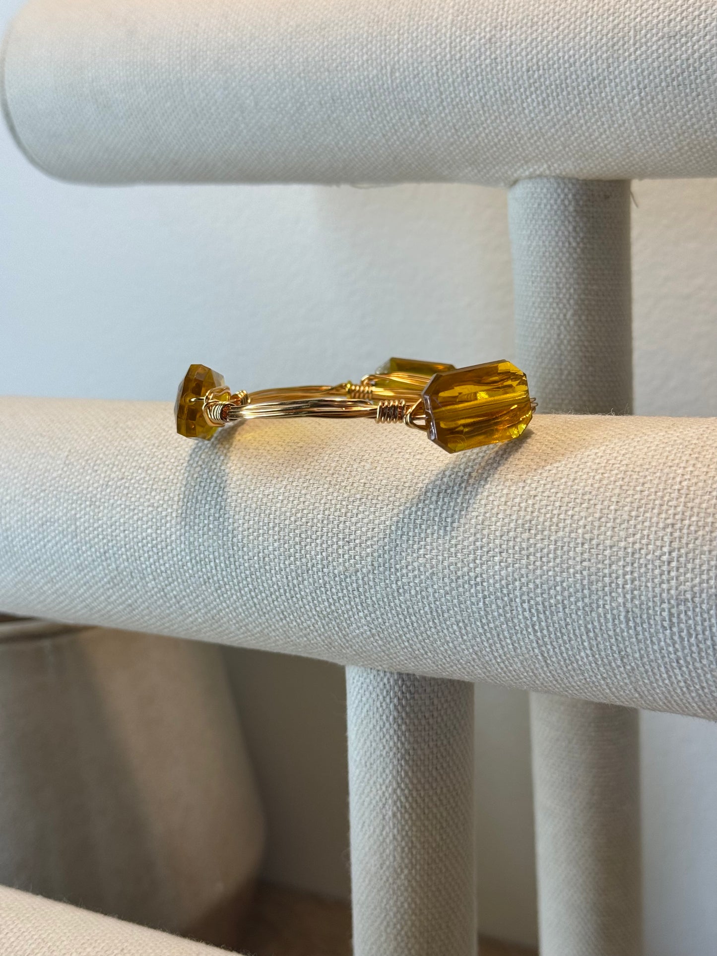 The Golden Leaf Bangle