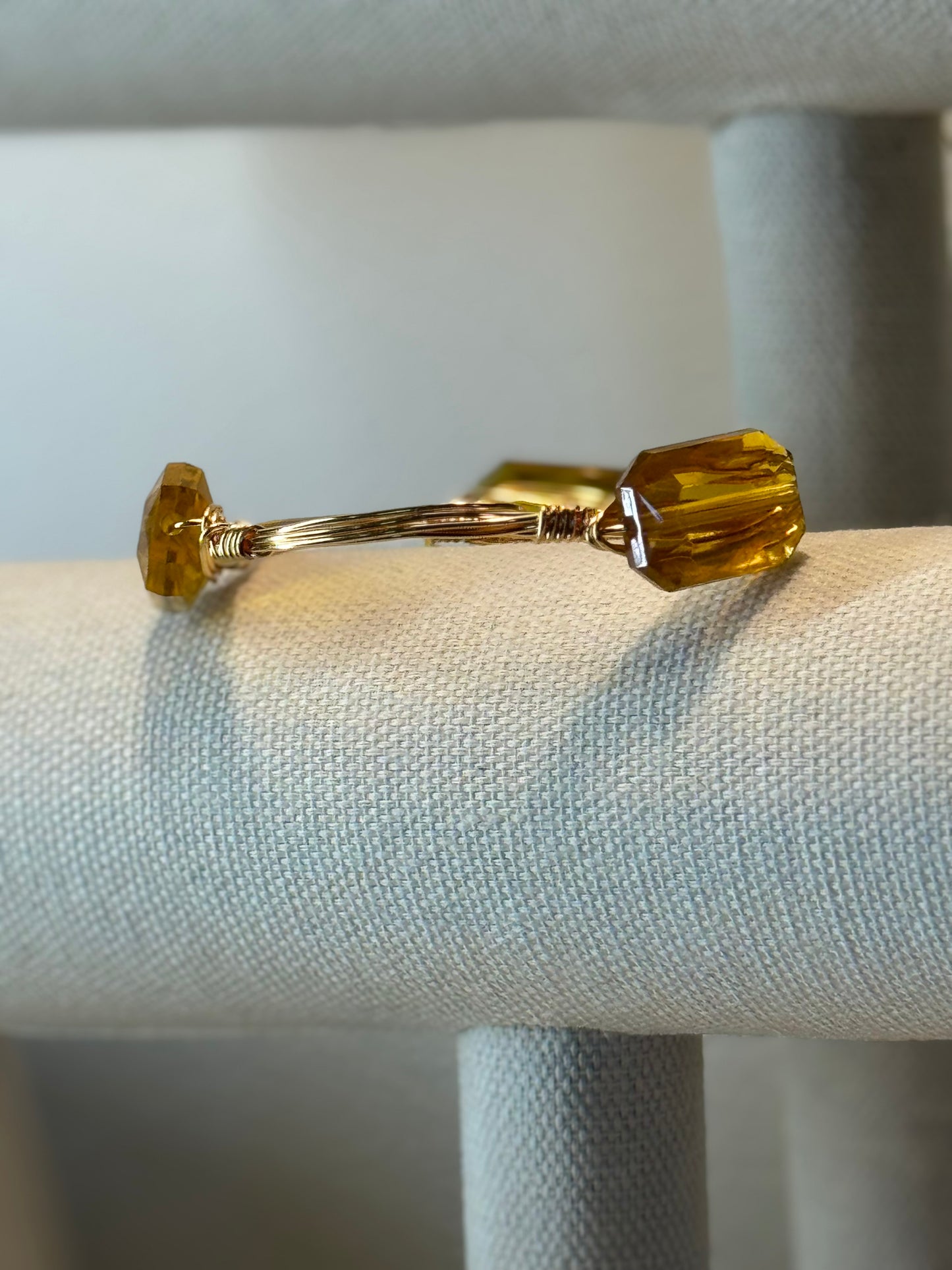 The Golden Leaf Bangle