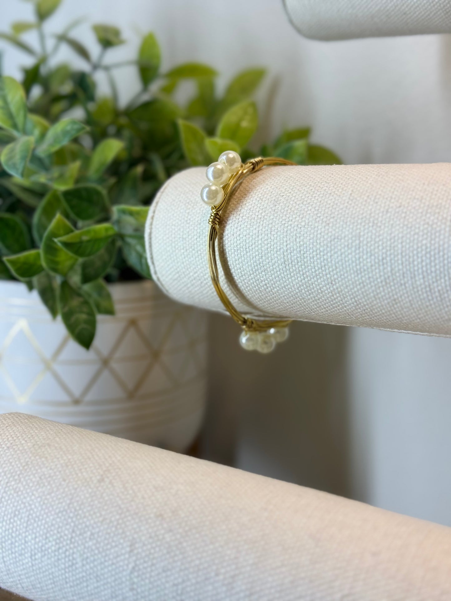 The Classic Pearl Bangle