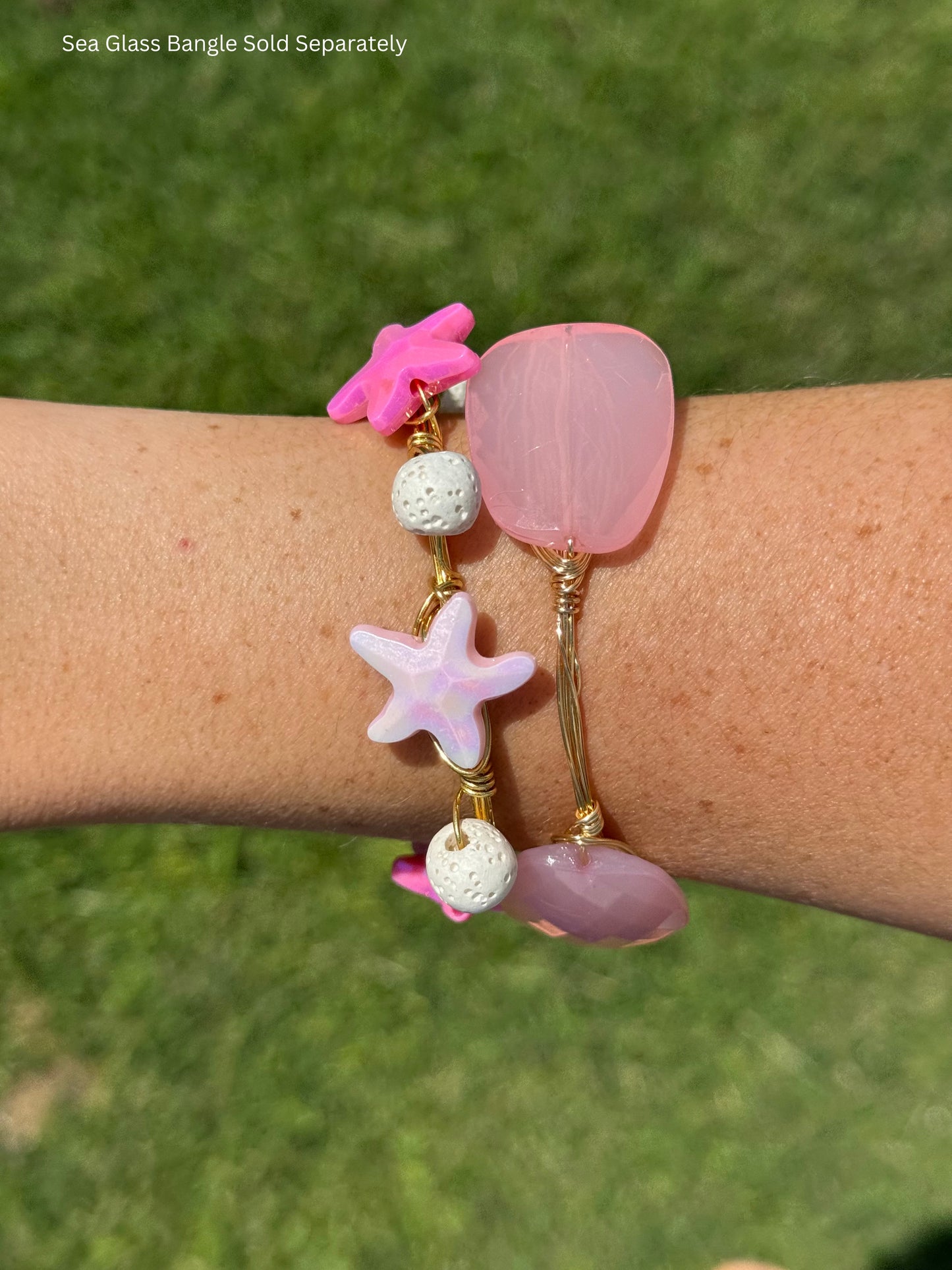 The Starfish and Stone Bangle
